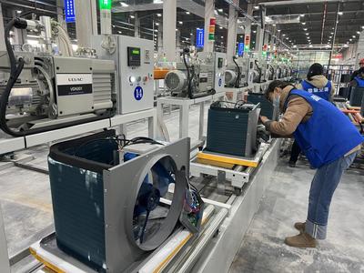 徐州盈量空调正式投产 7个月零20天创下投产新速度，为睢宁智能制造注入强劲动能